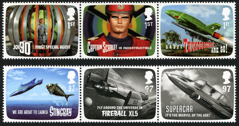 Illustration for article titled Awesome science fiction postage stamps from around the world